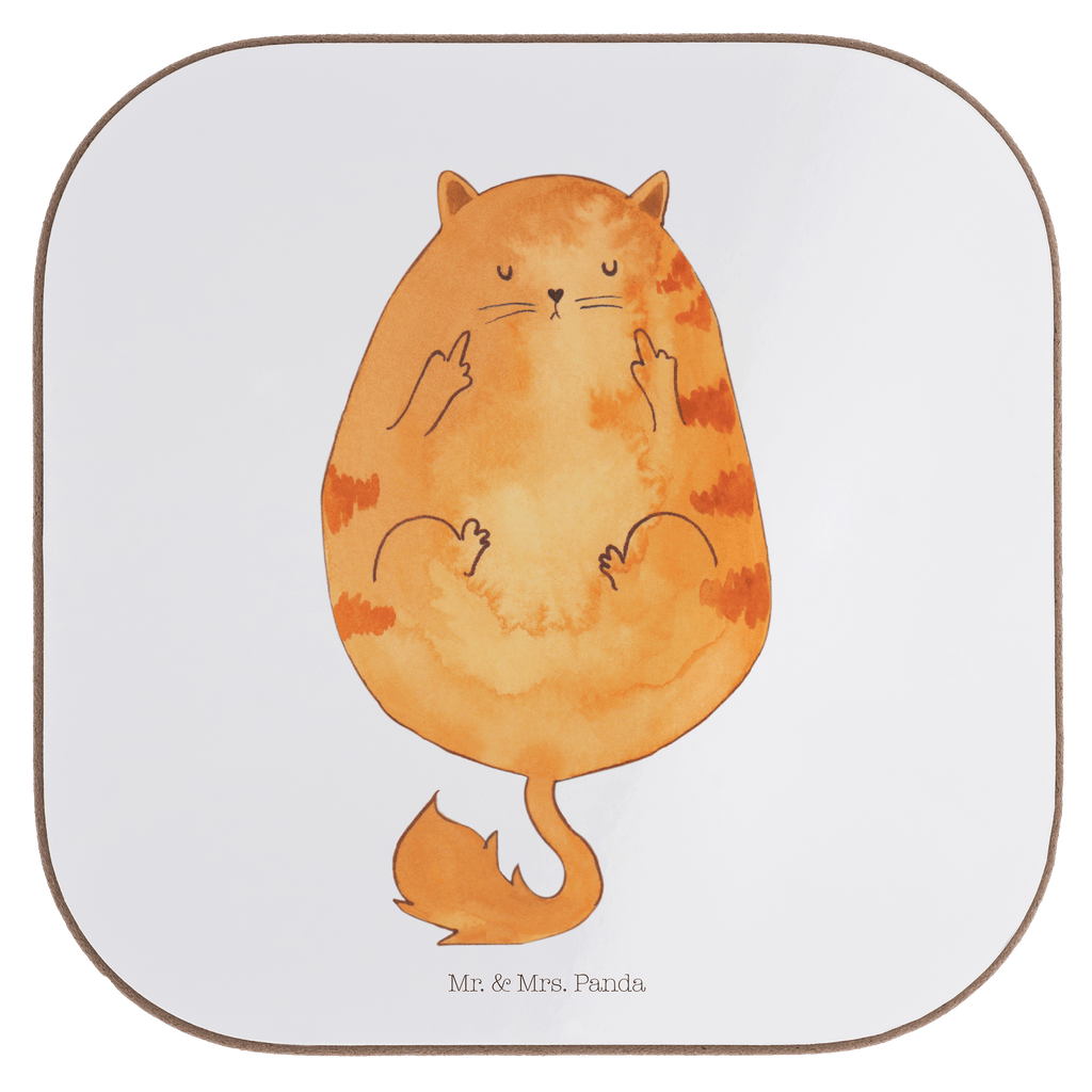 Quadratische Untersetzer Katze Mittelfinger Bierdeckel, Glasuntersetzer, Untersetzer Gläser, Getränkeuntersetzer, Katze, Katzenmotiv, Katzenfan, Katzendeko, Katzenfreund, Katzenliebhaber, Katzenprodukte, Katzenartikel, Katzenaccessoires, Katzensouvenirs, Katzenliebhaberprodukte, Katzenmotive, Katzen, Kater, Mietze, Cat, Cats
