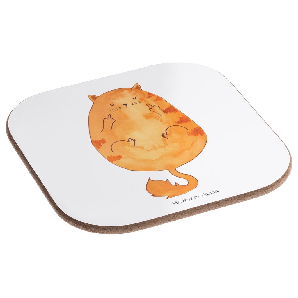 Quadratische Untersetzer Katze Mittelfinger Bierdeckel, Glasuntersetzer, Untersetzer Gläser, Getränkeuntersetzer, Katze, Katzenmotiv, Katzenfan, Katzendeko, Katzenfreund, Katzenliebhaber, Katzenprodukte, Katzenartikel, Katzenaccessoires, Katzensouvenirs, Katzenliebhaberprodukte, Katzenmotive, Katzen, Kater, Mietze, Cat, Cats