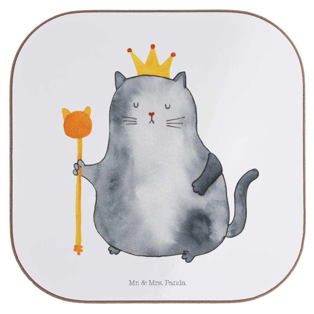 Quadratische Untersetzer Katzen Koenig Bierdeckel, Glasuntersetzer, Untersetzer Gläser, Getränkeuntersetzer, Katze, Katzenmotiv, Katzenfan, Katzendeko, Katzenfreund, Katzenliebhaber, Katzenprodukte, Katzenartikel, Katzenaccessoires, Katzensouvenirs, Katzenliebhaberprodukte, Katzenmotive, Katzen, Kater, Mietze, Cat, Cats, Katzenhalter, Katzenbesitzerin, Haustier, König, Königin, Queen, Familie, Mietzhaus, Wohnung, erste eigenen Wohnung, Umzug, Einzug
