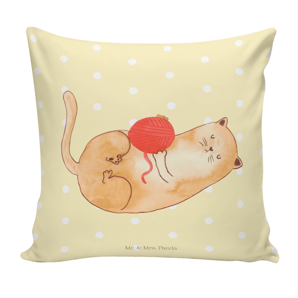 40x40 Kissen Katzen Wollknäul Kissenhülle, Kopfkissen, Sofakissen, Dekokissen, Motivkissen, Katze, Katzenmotiv, Katzenfan, Katzendeko, Katzenfreund, Katzenliebhaber, Katzenprodukte, Katzenartikel, Katzenaccessoires, Katzensouvenirs, Katzenliebhaberprodukte, Katzenmotive, Katzen, Kater, Mietze, Cat, Cats, Katzenhalter, Katzenbesitzerin, Haustier, Wollknäuel, Wolle, Spielen, Spiel, verspielt