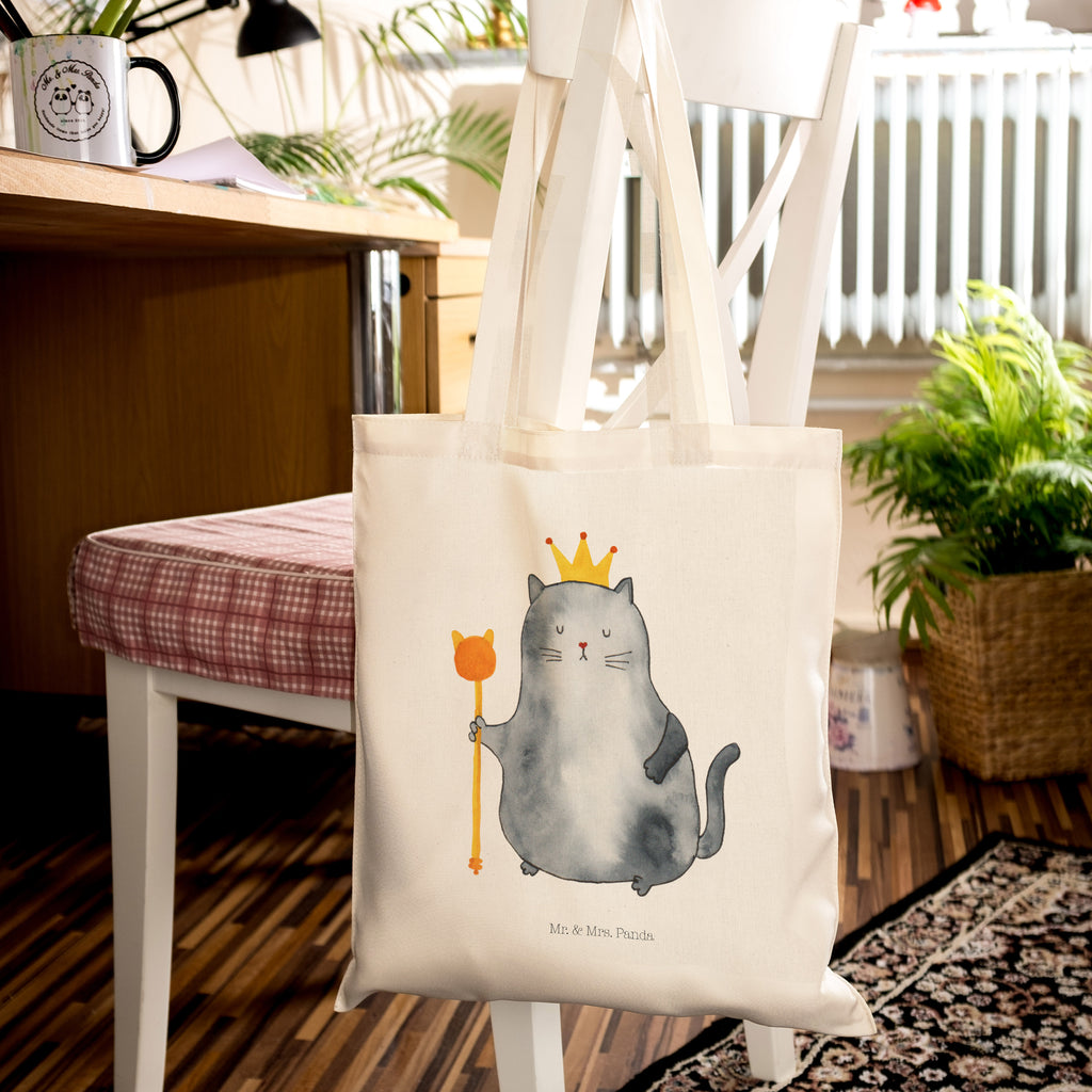 Tragetasche Katzen Koenig Beuteltasche, Beutel, Einkaufstasche, Jutebeutel, Stoffbeutel, Katze, Katzenmotiv, Katzenfan, Katzendeko, Katzenfreund, Katzenliebhaber, Katzenprodukte, Katzenartikel, Katzenaccessoires, Katzensouvenirs, Katzenliebhaberprodukte, Katzenmotive, Katzen, Kater, Mietze, Cat, Cats, Katzenhalter, Katzenbesitzerin, Haustier, König, Königin, Queen, Familie, Mietzhaus, Wohnung, erste eigenen Wohnung, Umzug, Einzug