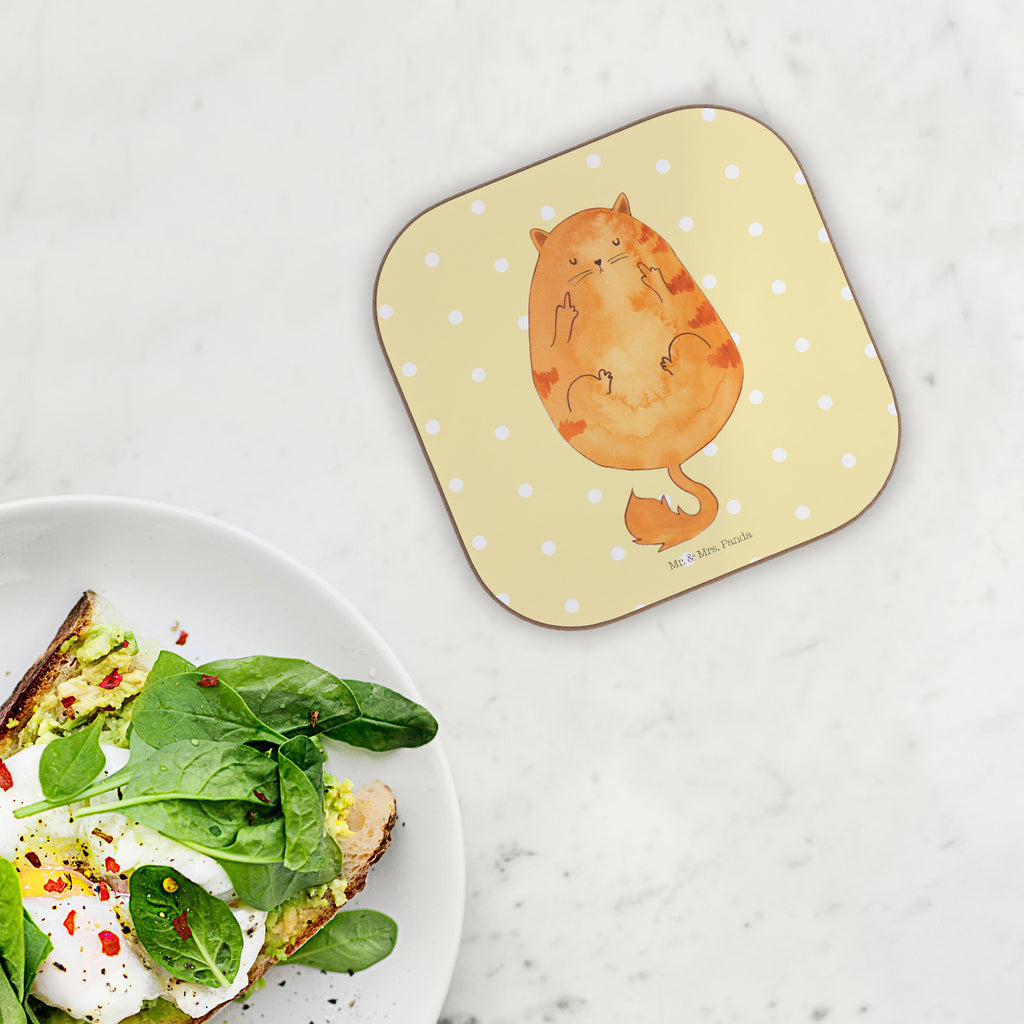 Quadratische Untersetzer Katze Mittelfinger Bierdeckel, Glasuntersetzer, Untersetzer Gläser, Getränkeuntersetzer, Katze, Katzenmotiv, Katzenfan, Katzendeko, Katzenfreund, Katzenliebhaber, Katzenprodukte, Katzenartikel, Katzenaccessoires, Katzensouvenirs, Katzenliebhaberprodukte, Katzenmotive, Katzen, Kater, Mietze, Cat, Cats