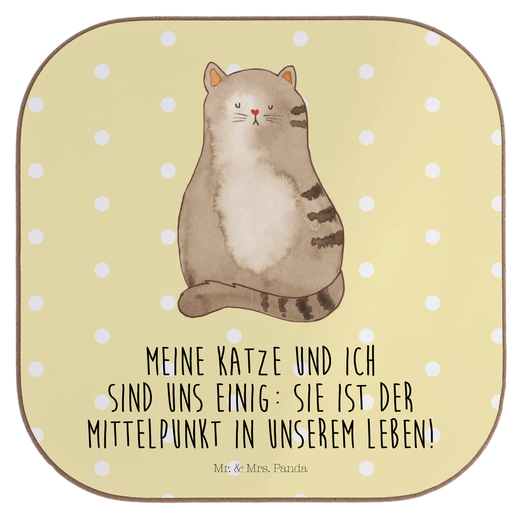 Quadratische Untersetzer Katze sitzend Bierdeckel, Glasuntersetzer, Untersetzer Gläser, Getränkeuntersetzer, Katze, Katzenmotiv, Katzenfan, Katzendeko, Katzenfreund, Katzenliebhaber, Katzenprodukte, Katzenartikel, Katzenaccessoires, Katzensouvenirs, Katzenliebhaberprodukte, Katzenmotive, Katzen, Kater, Mietze, Cat, Cats, Katzenhalter, Katzenbesitzerin, Haustier, Katzenliebe, Lebensinhalt, Liebe, Mittelpunkt, Familie