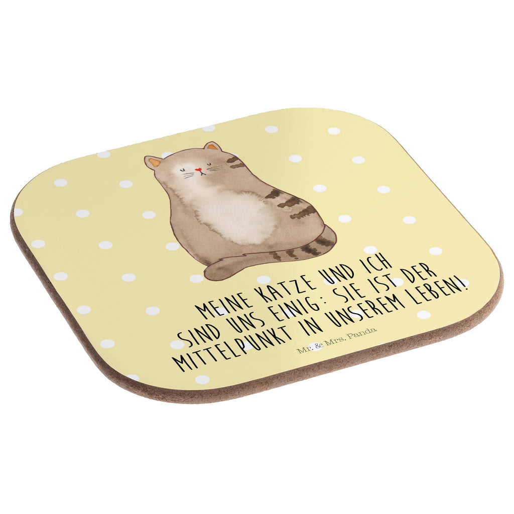 Quadratische Untersetzer Katze sitzend Bierdeckel, Glasuntersetzer, Untersetzer Gläser, Getränkeuntersetzer, Katze, Katzenmotiv, Katzenfan, Katzendeko, Katzenfreund, Katzenliebhaber, Katzenprodukte, Katzenartikel, Katzenaccessoires, Katzensouvenirs, Katzenliebhaberprodukte, Katzenmotive, Katzen, Kater, Mietze, Cat, Cats, Katzenhalter, Katzenbesitzerin, Haustier, Katzenliebe, Lebensinhalt, Liebe, Mittelpunkt, Familie