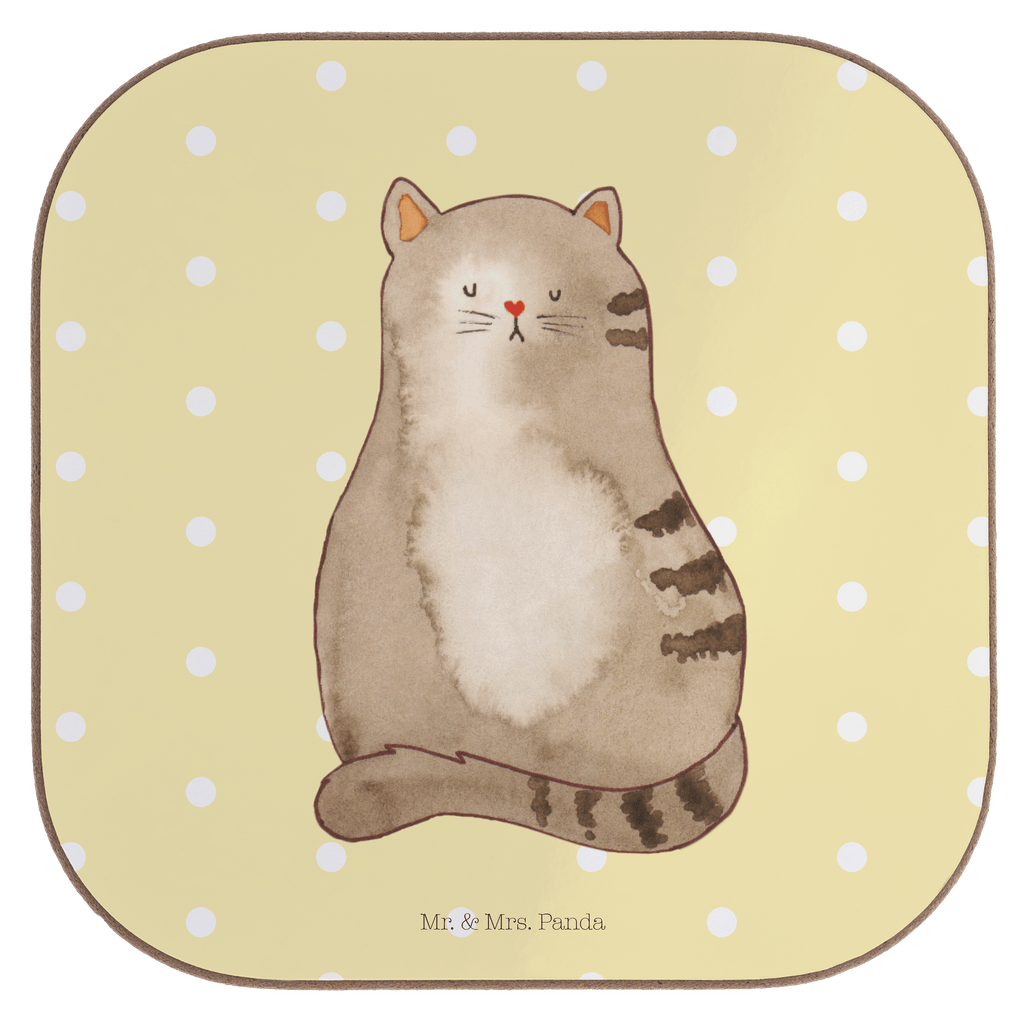 Quadratische Untersetzer Katze sitzend Bierdeckel, Glasuntersetzer, Untersetzer Gläser, Getränkeuntersetzer, Katze, Katzenmotiv, Katzenfan, Katzendeko, Katzenfreund, Katzenliebhaber, Katzenprodukte, Katzenartikel, Katzenaccessoires, Katzensouvenirs, Katzenliebhaberprodukte, Katzenmotive, Katzen, Kater, Mietze, Cat, Cats, Katzenhalter, Katzenbesitzerin, Haustier, Katzenliebe, Lebensinhalt, Liebe, Mittelpunkt, Familie