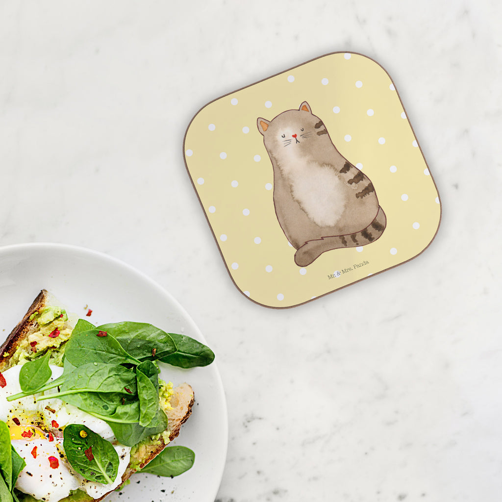 Quadratische Untersetzer Katze sitzend Bierdeckel, Glasuntersetzer, Untersetzer Gläser, Getränkeuntersetzer, Katze, Katzenmotiv, Katzenfan, Katzendeko, Katzenfreund, Katzenliebhaber, Katzenprodukte, Katzenartikel, Katzenaccessoires, Katzensouvenirs, Katzenliebhaberprodukte, Katzenmotive, Katzen, Kater, Mietze, Cat, Cats, Katzenhalter, Katzenbesitzerin, Haustier, Katzenliebe, Lebensinhalt, Liebe, Mittelpunkt, Familie