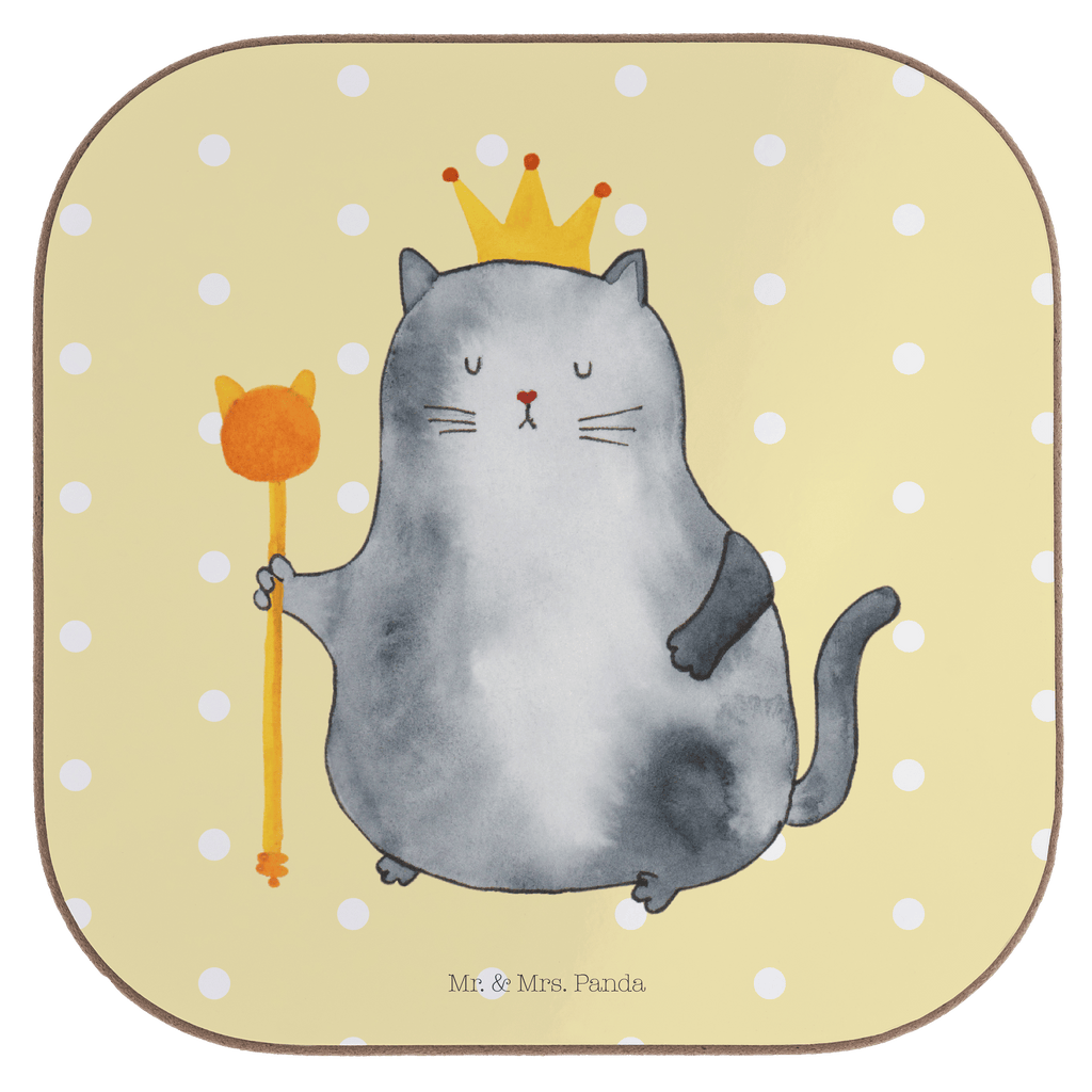 Quadratische Untersetzer Katzen Koenig Bierdeckel, Glasuntersetzer, Untersetzer Gläser, Getränkeuntersetzer, Katze, Katzenmotiv, Katzenfan, Katzendeko, Katzenfreund, Katzenliebhaber, Katzenprodukte, Katzenartikel, Katzenaccessoires, Katzensouvenirs, Katzenliebhaberprodukte, Katzenmotive, Katzen, Kater, Mietze, Cat, Cats, Katzenhalter, Katzenbesitzerin, Haustier, König, Königin, Queen, Familie, Mietzhaus, Wohnung, erste eigenen Wohnung, Umzug, Einzug