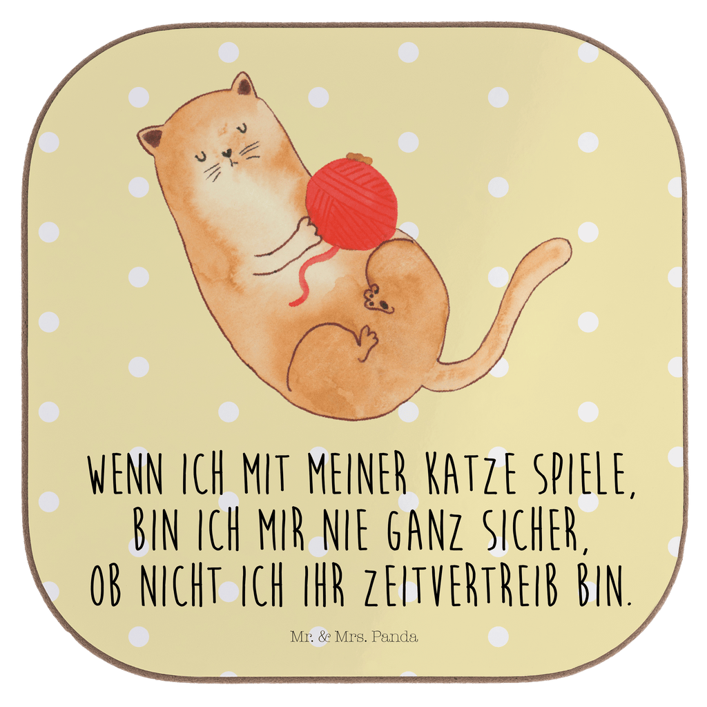Quadratische Untersetzer Katzen Wollknäul Bierdeckel, Glasuntersetzer, Untersetzer Gläser, Getränkeuntersetzer, Katze, Katzenmotiv, Katzenfan, Katzendeko, Katzenfreund, Katzenliebhaber, Katzenprodukte, Katzenartikel, Katzenaccessoires, Katzensouvenirs, Katzenliebhaberprodukte, Katzenmotive, Katzen, Kater, Mietze, Cat, Cats, Katzenhalter, Katzenbesitzerin, Haustier, Wollknäuel, Wolle, Spielen, Spiel, verspielt
