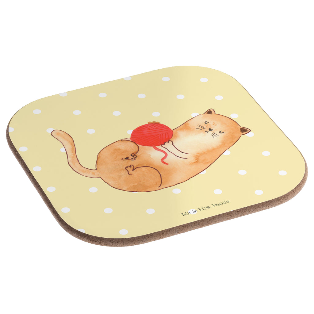 Quadratische Untersetzer Katzen Wollknäul Bierdeckel, Glasuntersetzer, Untersetzer Gläser, Getränkeuntersetzer, Katze, Katzenmotiv, Katzenfan, Katzendeko, Katzenfreund, Katzenliebhaber, Katzenprodukte, Katzenartikel, Katzenaccessoires, Katzensouvenirs, Katzenliebhaberprodukte, Katzenmotive, Katzen, Kater, Mietze, Cat, Cats, Katzenhalter, Katzenbesitzerin, Haustier, Wollknäuel, Wolle, Spielen, Spiel, verspielt