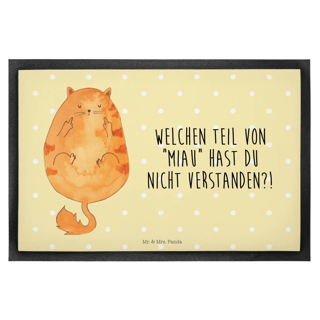 Fußmatte Katze Mittelfinger Katzen, Katze, Kater, Mietze, Cat, Cats Türvorleger, Schmutzmatte, Fußabtreter, Matte, Schmutzfänger, Fußabstreifer, Schmutzfangmatte, Türmatte, Motivfußmatte,  Haustürmatte, Vorleger  Katze, Katzenmotiv, Katzenfan, Katzendeko, Katzenfreund, Katzenliebhaber, Katzenprodukte, Katzenartikel, Katzenaccessoires, Katzensouvenirs, Katzenliebhaberprodukte, Katzenmotive