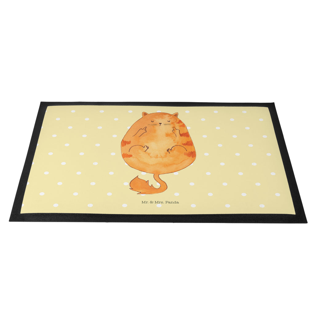 Fußmatte Katze Mittelfinger Katzen, Katze, Kater, Mietze, Cat, Cats Türvorleger, Schmutzmatte, Fußabtreter, Matte, Schmutzfänger, Fußabstreifer, Schmutzfangmatte, Türmatte, Motivfußmatte,  Haustürmatte, Vorleger  Katze, Katzenmotiv, Katzenfan, Katzendeko, Katzenfreund, Katzenliebhaber, Katzenprodukte, Katzenartikel, Katzenaccessoires, Katzensouvenirs, Katzenliebhaberprodukte, Katzenmotive