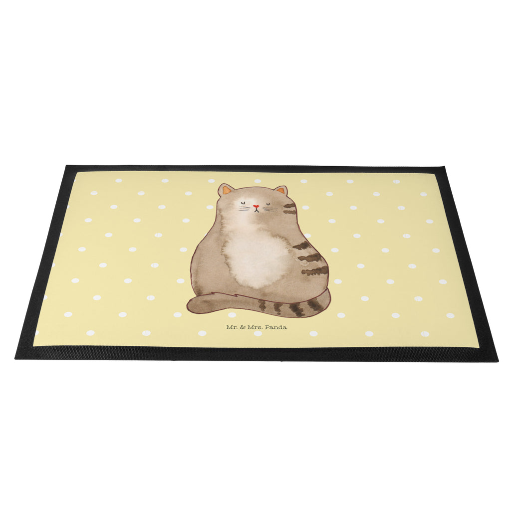 Fußmatte Katze sitzend Katzen, Katze, Kater, Mietze, Cat, Cats, Katzenhalter, Katzenbesitzerin, Haustier, Katzenliebe, Lebensinhalt, Liebe, Mittelpunkt, Familie Türvorleger, Schmutzmatte, Fußabtreter, Matte, Schmutzfänger, Fußabstreifer, Schmutzfangmatte, Türmatte, Motivfußmatte,  Haustürmatte, Vorleger  Katze, Katzenmotiv, Katzenfan, Katzendeko, Katzenfreund, Katzenliebhaber, Katzenprodukte, Katzenartikel, Katzenaccessoires, Katzensouvenirs, Katzenliebhaberprodukte, Katzenmotive