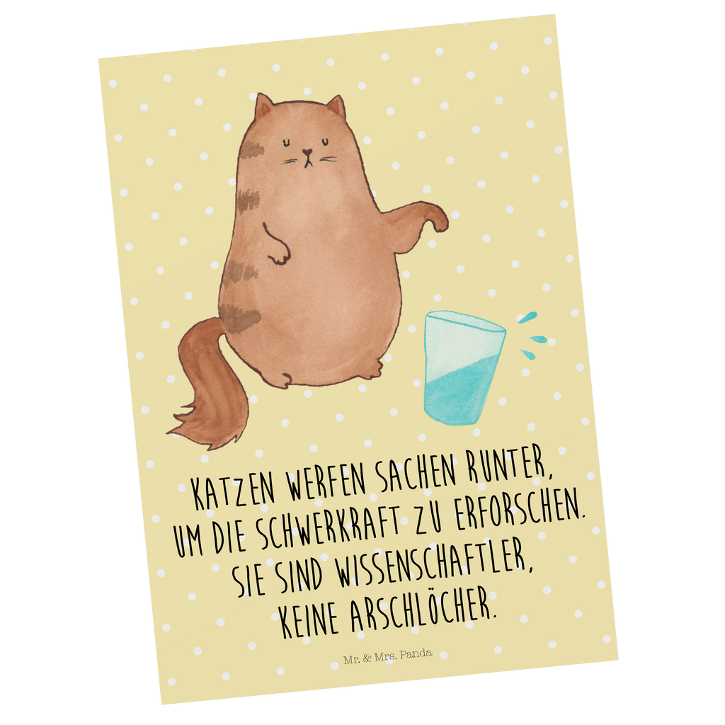 Postkarte Katze Wasserglas Geschenkkarte, Grußkarte, Karte, Einladung, Ansichtskarte, Geburtstagskarte, Einladungskarte, Dankeskarte, Katze, Katzenmotiv, Katzenfan, Katzendeko, Katzenfreund, Katzenliebhaber, Katzenprodukte, Katzenartikel, Katzenaccessoires, Katzensouvenirs, Katzenliebhaberprodukte, Katzenmotive, Katzen, Kater, Mietze, Cat, Cats, Katzenhalter, Katzenbesitzerin, Haustier, Wasser, Glas