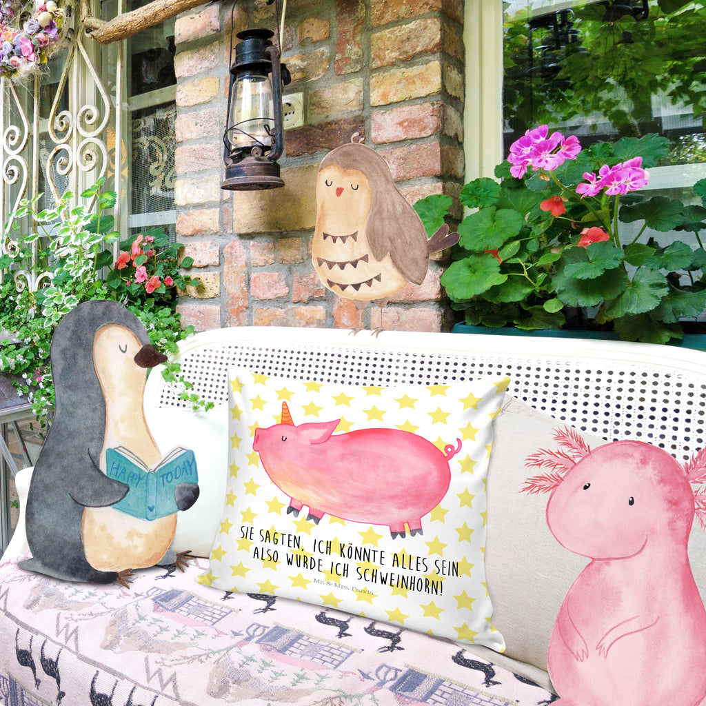 40x40 Kissen Einhorn Schweinhorn Kissenhülle, Kopfkissen, Sofakissen, Dekokissen, Motivkissen, Einhorn, Einhörner, Einhorn Deko, Pegasus, Unicorn, Party, Spaß, Schwein, Schweinhorn, Bauer, witzig. lustig, Spruch, geschenk, Pig, Piggy, funny, english, englisch