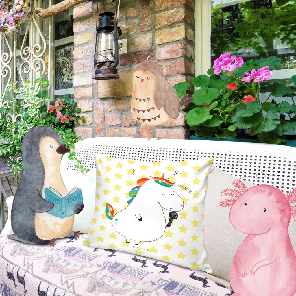 40x40 Kissen Einhorn Sänger Kissenhülle, Kopfkissen, Sofakissen, Dekokissen, Motivkissen, Einhorn, Einhörner, Einhorn Deko, Pegasus, Unicorn, Glitzer, Konfetti, Party, Geburtstag, Feier, Fest, Disco, Sängerin, Sänger, Freundin