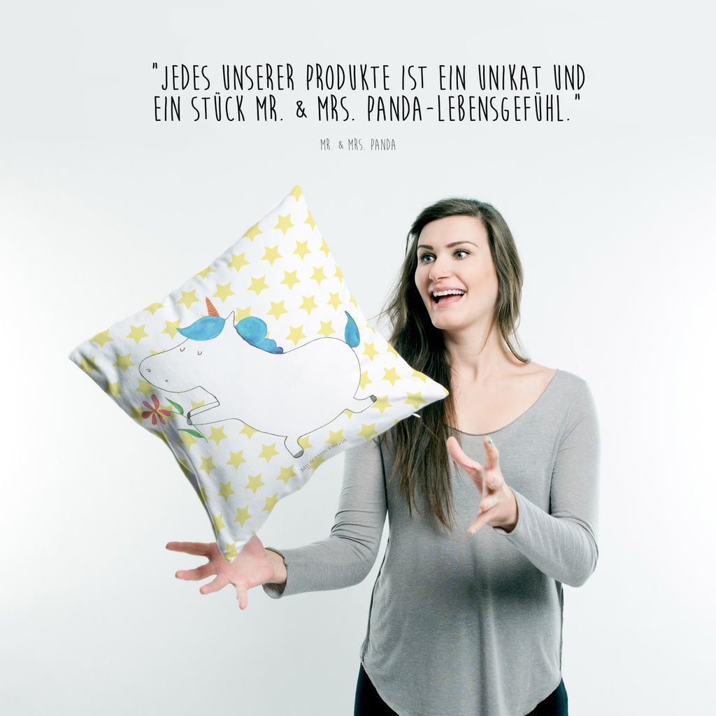 40x40 Kissen Einhorn Blume Kissenhülle, Kopfkissen, Sofakissen, Dekokissen, Motivkissen, Einhorn, Einhörner, Einhorn Deko, Pegasus, Unicorn, Liebe, Liebesbeweis, Antrag, Heiratsantrag, Verlobung, Ehepaar, Pärchen, Partner, Freund, Freundin, Ehe, heiraten