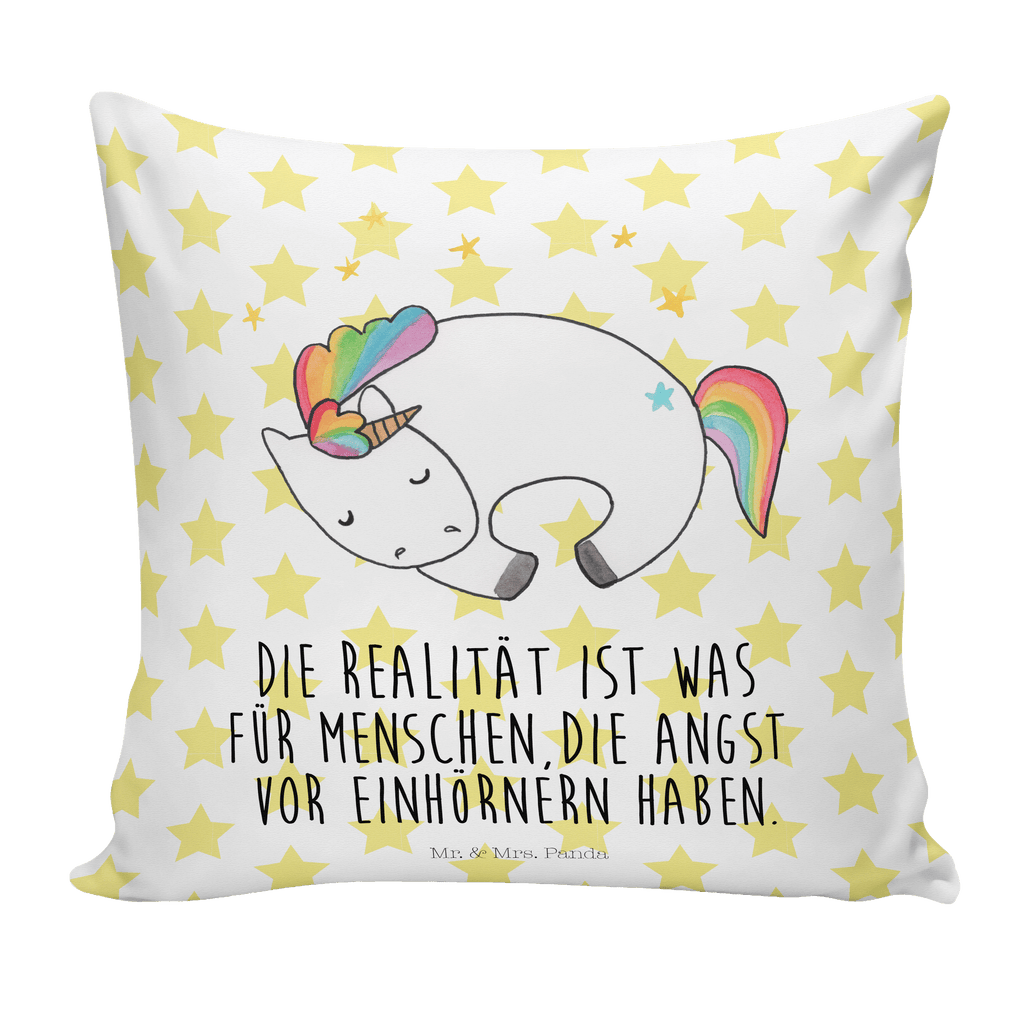 40x40 Kissen Einhorn Nacht Kissenhülle, Kopfkissen, Sofakissen, Dekokissen, Motivkissen, Einhorn, Einhörner, Einhorn Deko, Pegasus, Unicorn, Träume, Traum, unicorn, Realität, Menschen, Geschenk, Ruhe, Freundin