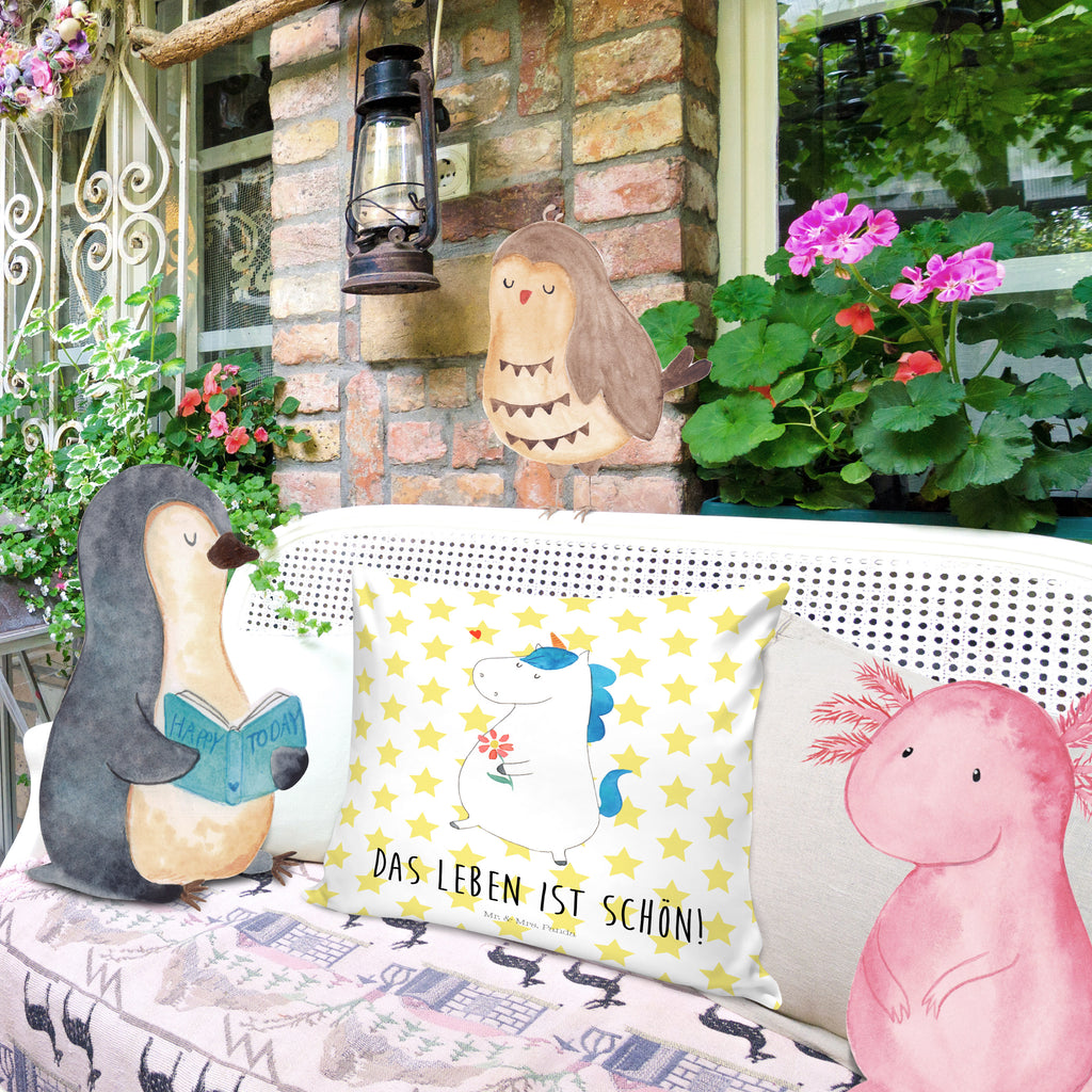 40x40 Kissen Einhorn Spaziergang Kissenhülle, Kopfkissen, Sofakissen, Dekokissen, Motivkissen, Einhorn, Einhörner, Einhorn Deko, Pegasus, Unicorn, Glitzer, Blumen, Spaziergang, Motivation, Gute Laune, Freude, Freundin, Mutter, Schwester