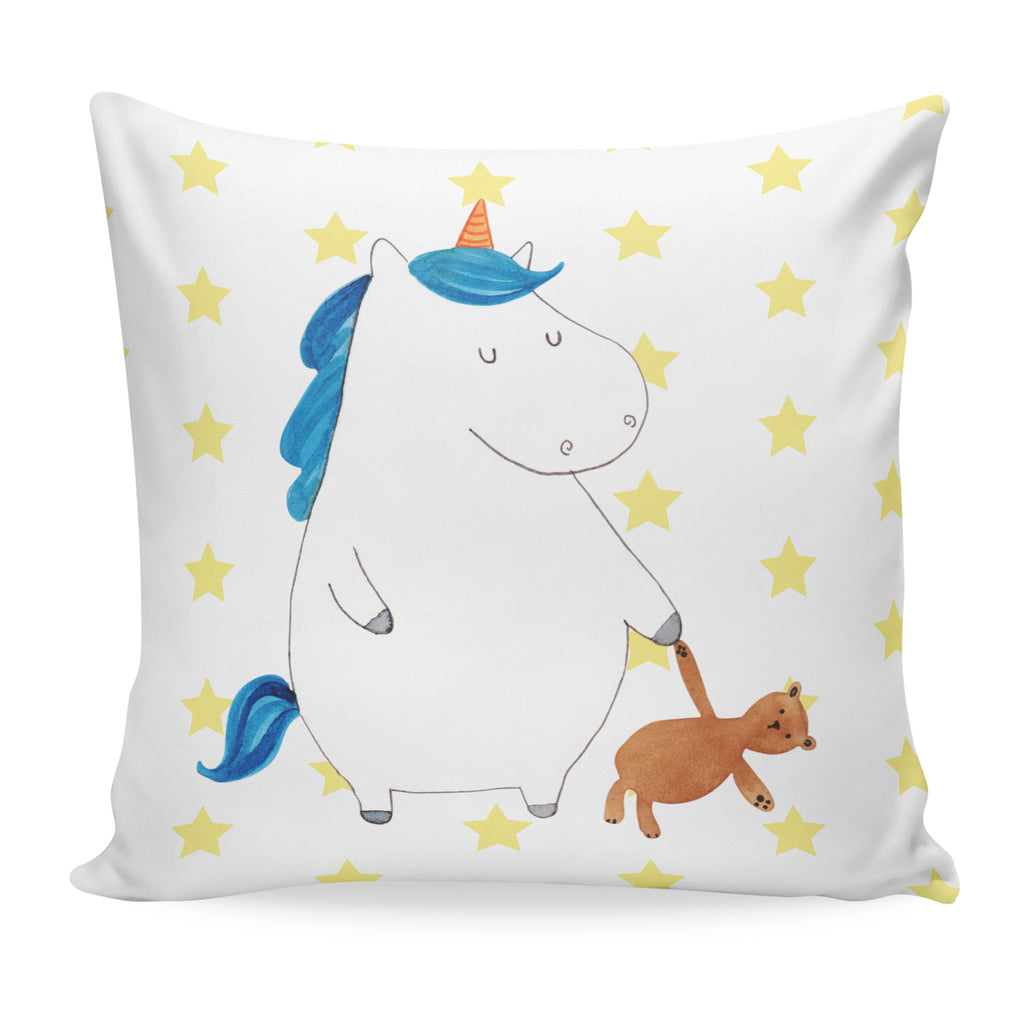40x40 Kissen Einhorn Teddy Kissenhülle, Kopfkissen, Sofakissen, Dekokissen, Motivkissen, Einhorn, Einhörner, Einhorn Deko, Pegasus, Unicorn, schlafen, gute Nacht, Single, Bett, Träumen, Freundin, Singleleben