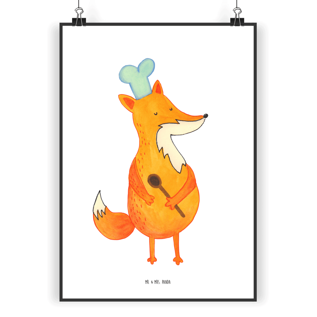 Poster Fuchs Koch Poster, Wandposter, Bild, Wanddeko, Küchenposter, Kinderposter, Wanddeko Bild, Raumdekoration, Wanddekoration, Handgemaltes Poster, Mr. & Mrs. Panda Poster, Designposter, Kunstdruck, Posterdruck, Fuchs, Füchse, Koch Geschenk, Küche Spruch, Küche Deko, Köche, Bäcker, Party Spruch, Spruch lustig, witzig