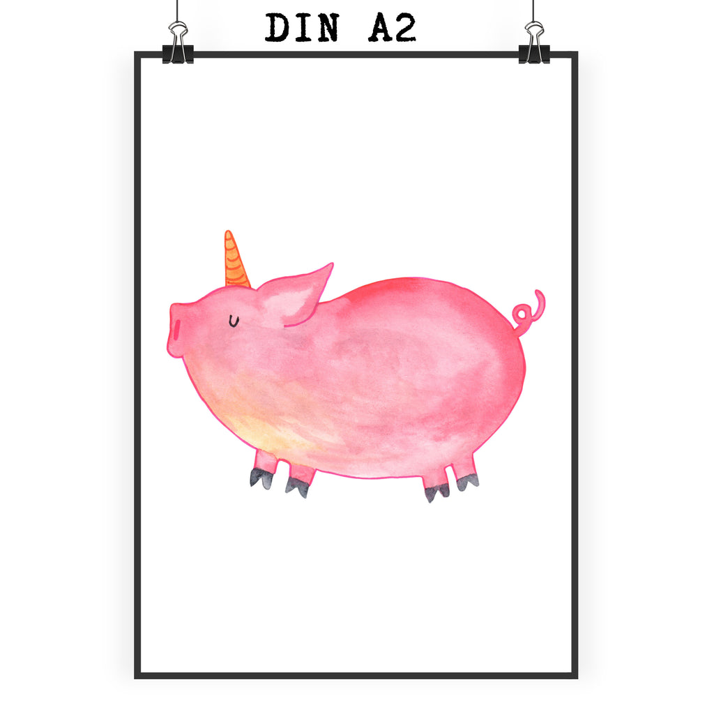 Poster Einhorn Schweinhorn Poster, Wandposter, Bild, Wanddeko, Küchenposter, Kinderposter, Wanddeko Bild, Raumdekoration, Wanddekoration, Handgemaltes Poster, Mr. & Mrs. Panda Poster, Designposter, Kunstdruck, Posterdruck, Einhorn, Einhörner, Einhorn Deko, Pegasus, Unicorn, Party, Spaß, Schwein, Schweinhorn, Bauer, witzig. lustig, Spruch, geschenk, Pig, Piggy, funny, english, englisch