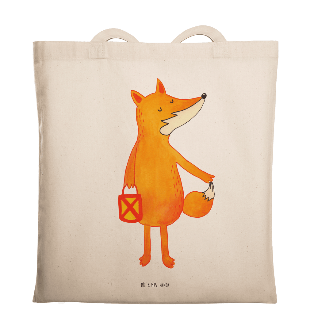 Tragetasche Fuchs Laterne Beuteltasche, Beutel, Einkaufstasche, Jutebeutel, Stoffbeutel, Fuchs, Füchse, Spruch trösten, Liebeskummer Spruch, Laterne, Sankt Martin, Laternenumzug, Aufmuntern, Cäsar Otto Hugo Flaischlen