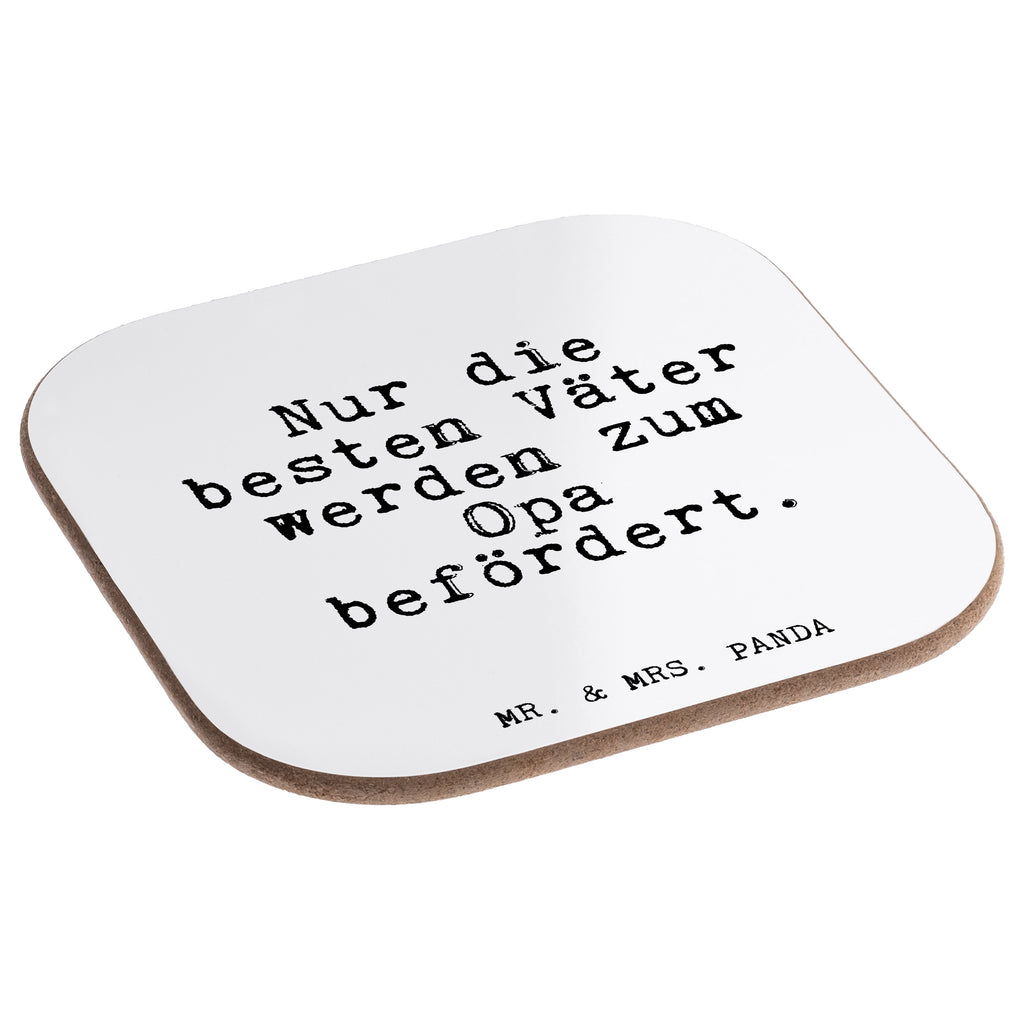 Quadratische Untersetzer Fun Talk Nur die besten Väter werden zum Opa befördert. Bierdeckel, Glasuntersetzer, Untersetzer Gläser, Getränkeuntersetzer, Spruch, Sprüche, lustig, Weisheiten, Zitate, Glizer Spruch Sprüche Weisheiten Zitate Lustig Weisheit Worte