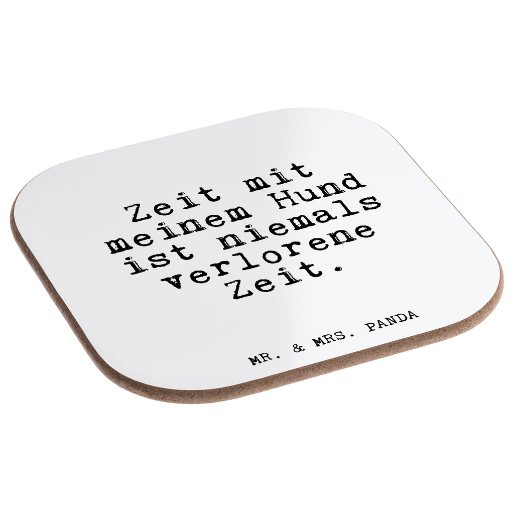 Quadratische Untersetzer Fun Talk Zeit mit meinem Hund ist niemals verlorene Zeit. Bierdeckel, Glasuntersetzer, Untersetzer Gläser, Getränkeuntersetzer, Spruch, Sprüche, lustig, Weisheiten, Zitate, Glizer Spruch Sprüche Weisheiten Zitate Lustig Weisheit Worte