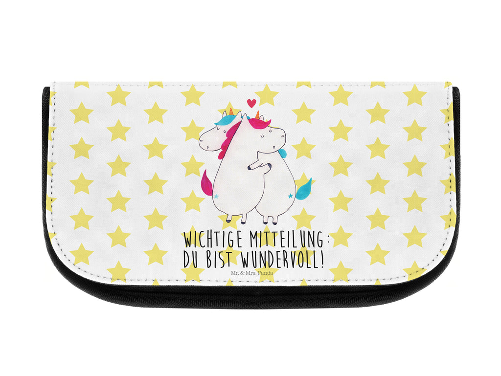 Kosmetiktasche Einhorn Mitteilung Kosmetikbeutel, Kulturtasche, Kulturbeutel, Schminktasche, Make-Up Tasche, Einhorn, Einhörner, Einhorn Deko, Pegasus, Unicorn, Valentinstag, Valentine, Liebe, Geschenk, Partner, Ehe, lustig, witzig, Spruch