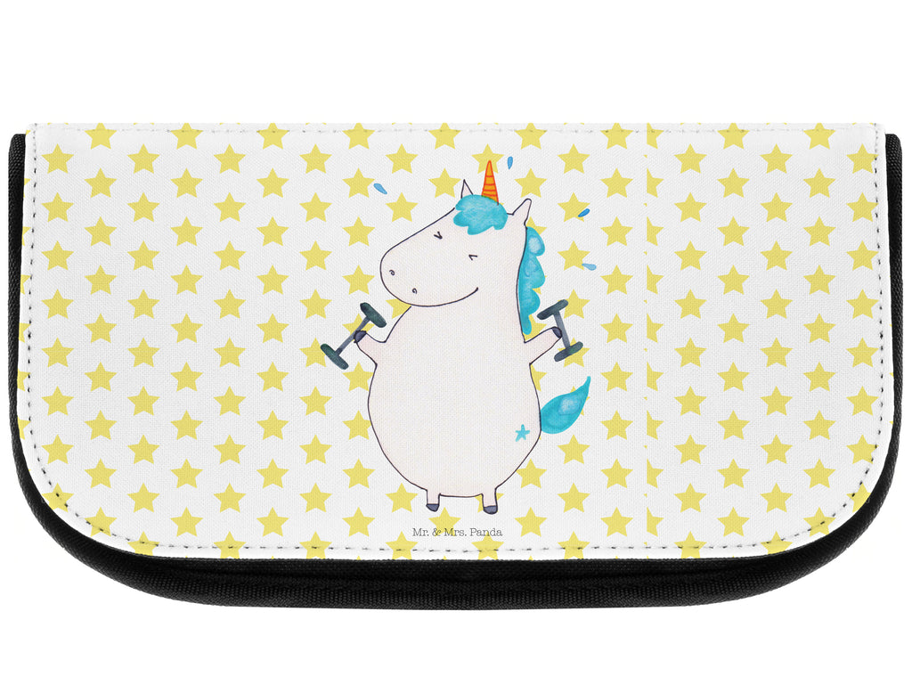 Kosmetiktasche Einhorn Fitness Kosmetikbeutel, Kulturtasche, Kulturbeutel, Schminktasche, Make-Up Tasche, Einhorn, Einhörner, Einhorn Deko, Pegasus, Unicorn, Gym, Fitness, Fitnessstudio, Diät, Abnehmen, Sport, Pumpen, Geräte, Sixpack