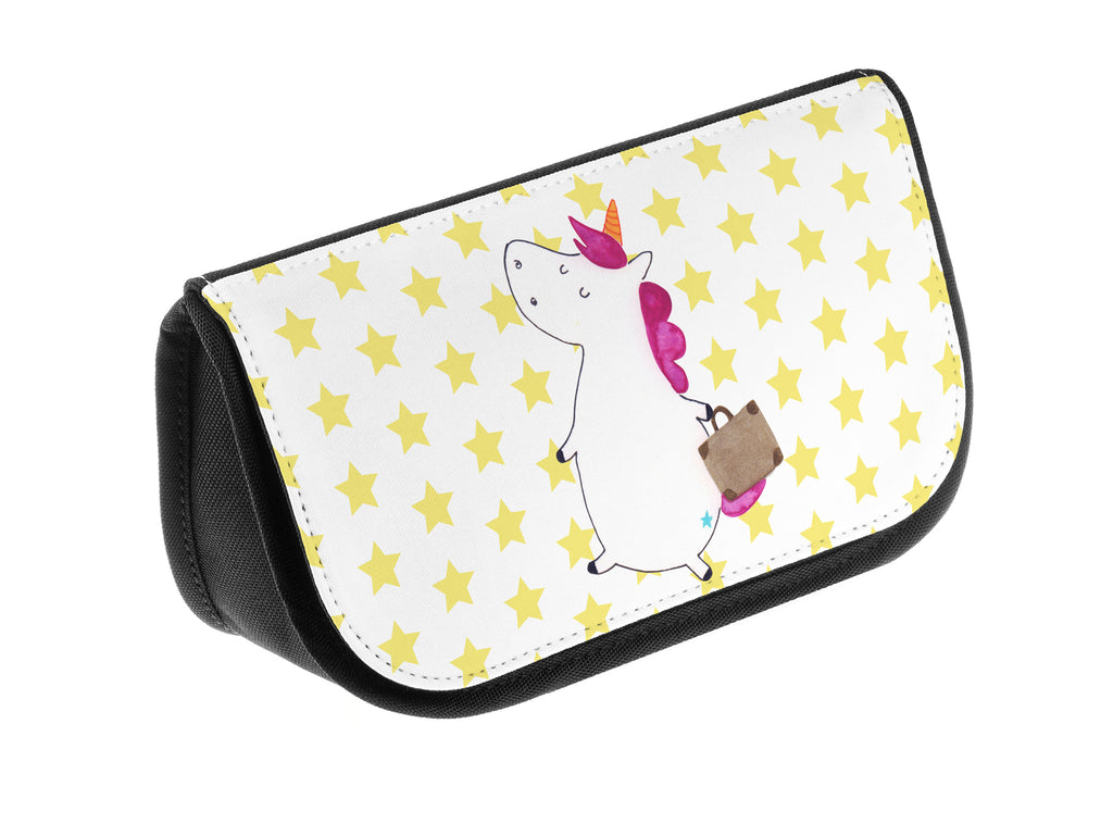 Kosmetiktasche Einhorn Koffer Kosmetikbeutel, Kulturtasche, Kulturbeutel, Schminktasche, Make-Up Tasche, Einhorn, Einhörner, Einhorn Deko, Pegasus, Unicorn, unicorn, Koffer, Verreisen, Reise, Gepäck, Abenteuer, Erwachsen, Kind, albern, Spaß, lustig, witzig