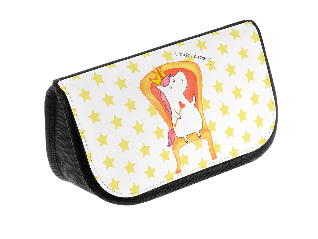 Kosmetiktasche Einhorn König Kosmetikbeutel, Kulturtasche, Kulturbeutel, Schminktasche, Make-Up Tasche, Einhorn, Einhörner, Einhorn Deko, Pegasus, Unicorn, König, Präsident, Bundeskanzler, Herrscher, Kaiser, Prinzessin, Krone