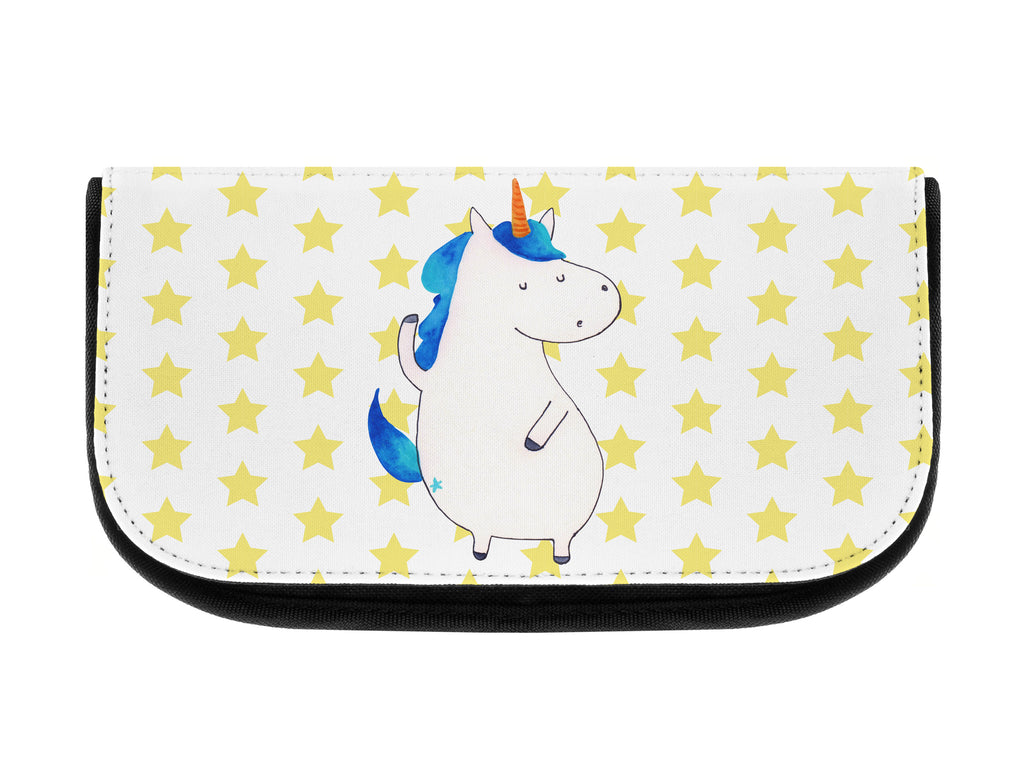 Kosmetiktasche Einhorn Mann Kosmetikbeutel, Kulturtasche, Kulturbeutel, Schminktasche, Make-Up Tasche, Einhorn, Einhörner, Einhorn Deko, Pegasus, Unicorn, cool, Mann, Freundin, Familie, bester Freund, BFF, Party, hübsch, beste