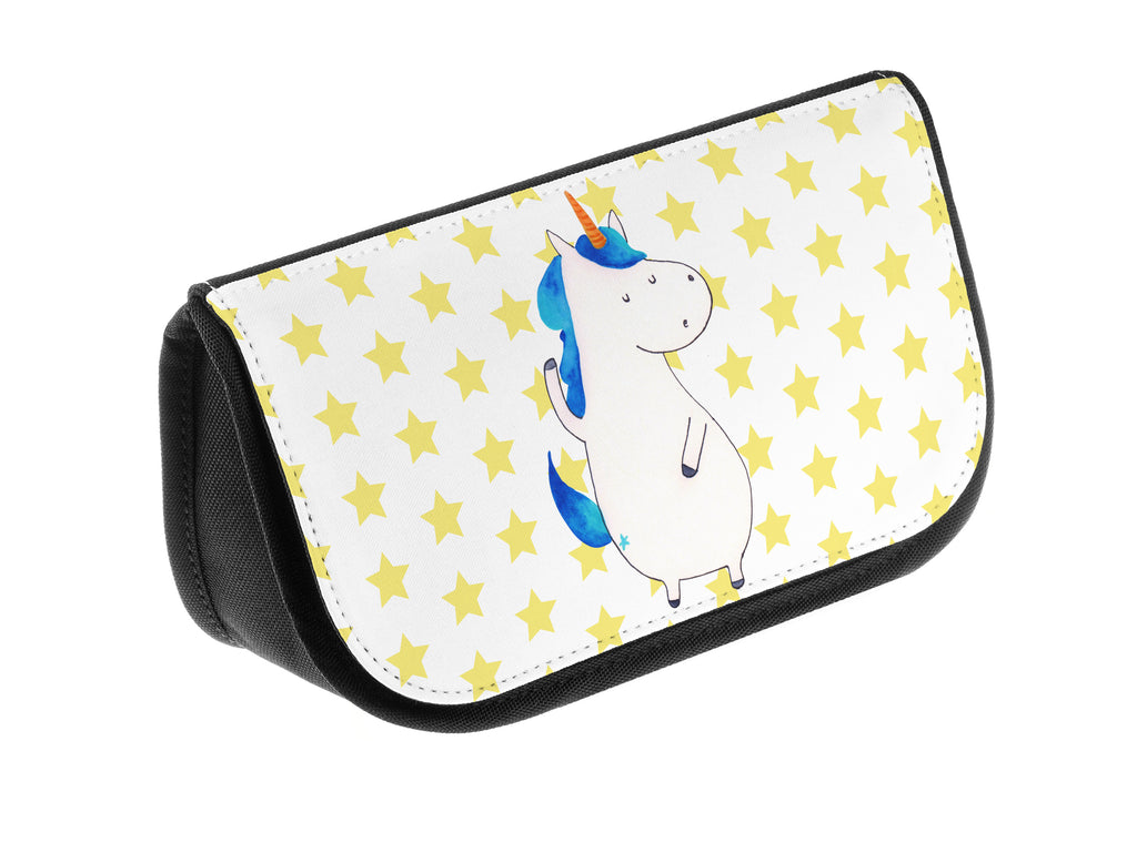Kosmetiktasche Einhorn Mann Kosmetikbeutel, Kulturtasche, Kulturbeutel, Schminktasche, Make-Up Tasche, Einhorn, Einhörner, Einhorn Deko, Pegasus, Unicorn, cool, Mann, Freundin, Familie, bester Freund, BFF, Party, hübsch, beste
