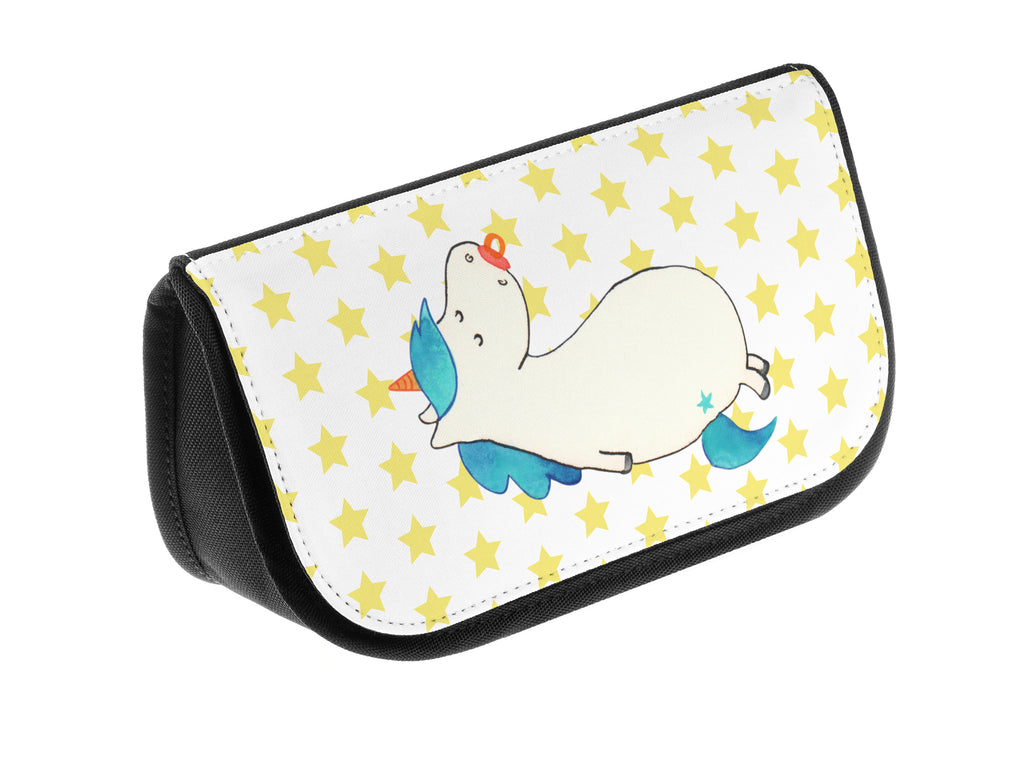 Kosmetiktasche Einhorn Schnullie Kosmetikbeutel, Kulturtasche, Kulturbeutel, Schminktasche, Make-Up Tasche, Einhorn, Einhörner, Einhorn Deko, Pegasus, Unicorn, Baby, Kleinkind, Geburt, Geburtstag, Säugling, Schnuller, Geschenk Geburt, Mutter, Mama