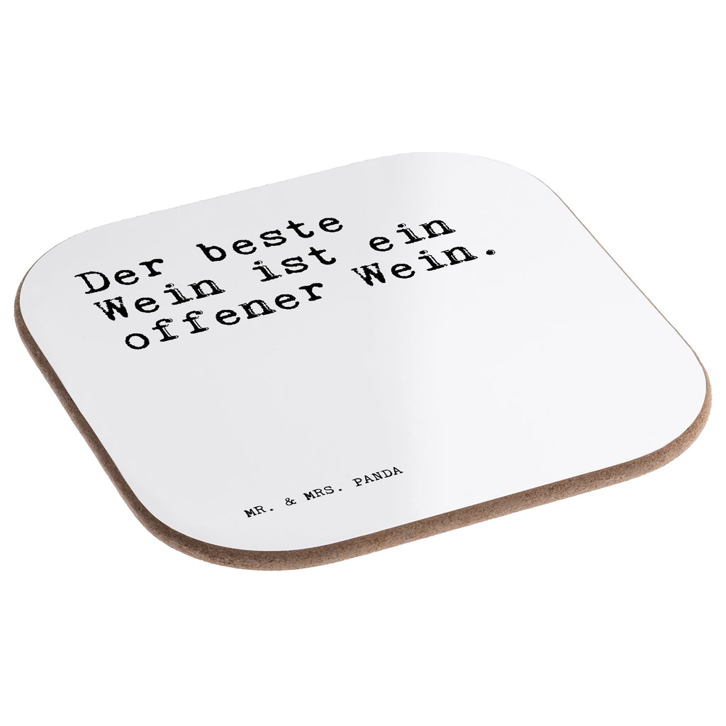 Quadratische Untersetzer Sprüche und Zitate Der beste Wein ist ein offener Wein. Bierdeckel, Glasuntersetzer, Untersetzer Gläser, Getränkeuntersetzer, Spruch, Sprüche, lustig, Weisheiten, Zitate, Spruch Sprüche Weisheiten Zitate Lustig Weisheit Worte