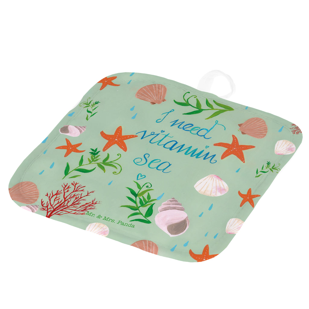 2er Set Topflappen  Vitamin Sea Topflappen, Topfuntersetzer, Ofenhandschuh, Topflappen Set, Topflappen lustig, Topflappen mit Spruch, Blumen Deko, Frühlings Deko, Sommer Deko, Dekoration, positive Botschaft, Naturliebhaber, Outdoor, Natur, Abenteuer, Vitamin Sea, See, Schwimmen Spruch, Schwimmer Geschenk, Strand Urlaub, Wasserratte Geschenk, Urlaub am Meer