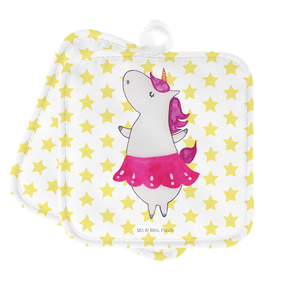 2er Set Topflappen  Einhorn Ballerina Topflappen, Topfuntersetzer, Ofenhandschuh, Topflappen Set, Topflappen lustig, Topflappen mit Spruch, Einhorn, Einhörner, Einhorn Deko, Pegasus, Unicorn, Tanzen, Ballerina, Party, Wohnung, Spaß, Feiern, Geburtstag, Tänzerin, Lebenslust, Lebensfreude