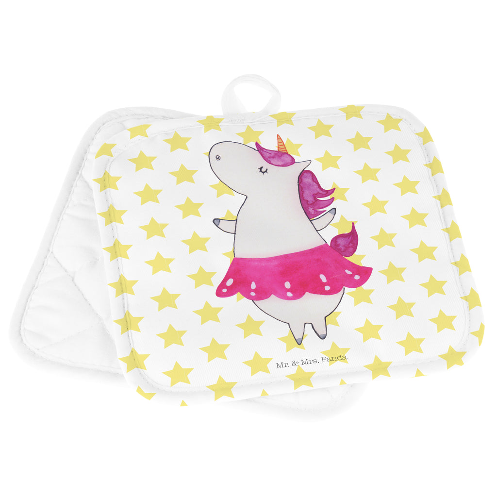 2er Set Topflappen  Einhorn Ballerina Topflappen, Topfuntersetzer, Ofenhandschuh, Topflappen Set, Topflappen lustig, Topflappen mit Spruch, Einhorn, Einhörner, Einhorn Deko, Pegasus, Unicorn, Tanzen, Ballerina, Party, Wohnung, Spaß, Feiern, Geburtstag, Tänzerin, Lebenslust, Lebensfreude