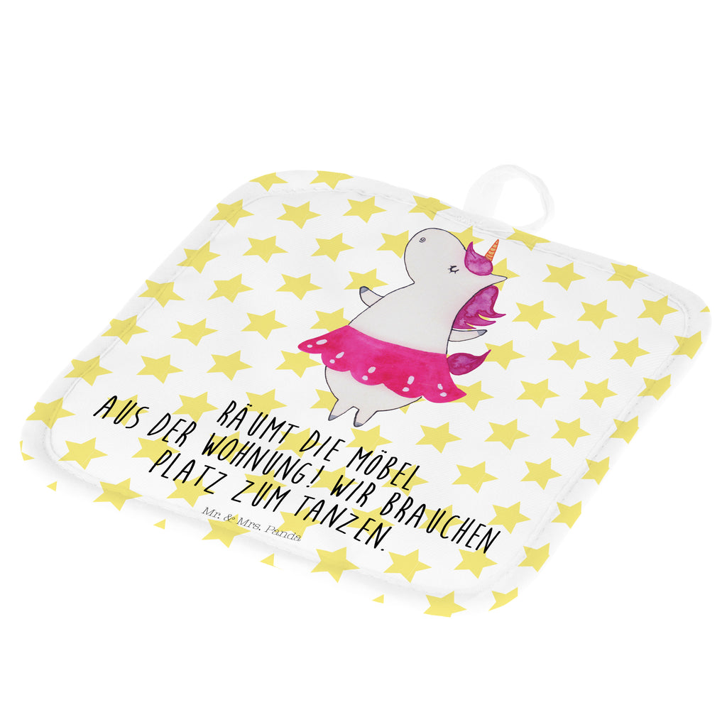 2er Set Topflappen  Einhorn Ballerina Topflappen, Topfuntersetzer, Ofenhandschuh, Topflappen Set, Topflappen lustig, Topflappen mit Spruch, Einhorn, Einhörner, Einhorn Deko, Pegasus, Unicorn, Tanzen, Ballerina, Party, Wohnung, Spaß, Feiern, Geburtstag, Tänzerin, Lebenslust, Lebensfreude