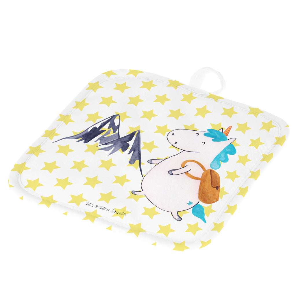 2er Set Topflappen  Einhorn Bergsteiger Topflappen, Topfuntersetzer, Ofenhandschuh, Topflappen Set, Topflappen lustig, Topflappen mit Spruch, Einhorn, Einhörner, Einhorn Deko, Pegasus, Unicorn, Bergsteiger, Abenteuer, Berge, Abenteurer, Weltenbummler, Weltreise, Reisen, Urlaub, Entdecker