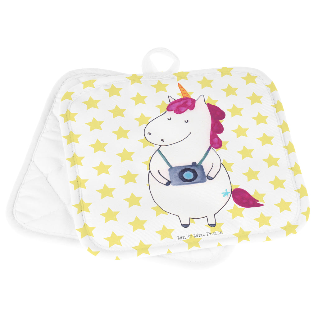 2er Set Topflappen  Einhorn Fotograf Topflappen, Topfuntersetzer, Ofenhandschuh, Topflappen Set, Topflappen lustig, Topflappen mit Spruch, Einhorn, Einhörner, Einhorn Deko, Pegasus, Unicorn, Fotograf, Fotografie, Kamera, Reisen, Weltreise, Weltenbummler, Urlaub, Tourist, Kurztrip, Reise, Städtereise