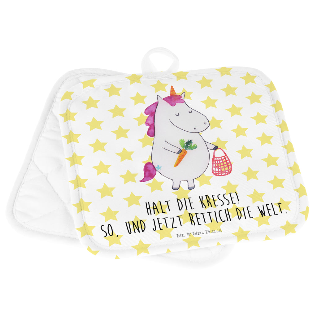 2er Set Topflappen  Einhorn Gemüse Topflappen, Topfuntersetzer, Ofenhandschuh, Topflappen Set, Topflappen lustig, Topflappen mit Spruch, Einhorn, Einhörner, Einhorn Deko, Pegasus, Unicorn, Biomarkt, Bio, Gemüse, Wochenmarkt