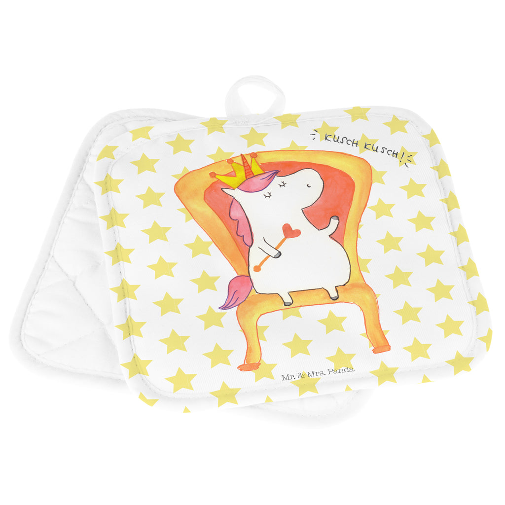 2er Set Topflappen  Einhorn König Topflappen, Topfuntersetzer, Ofenhandschuh, Topflappen Set, Topflappen lustig, Topflappen mit Spruch, Einhorn, Einhörner, Einhorn Deko, Pegasus, Unicorn, König, Präsident, Bundeskanzler, Herrscher, Kaiser, Prinzessin, Krone