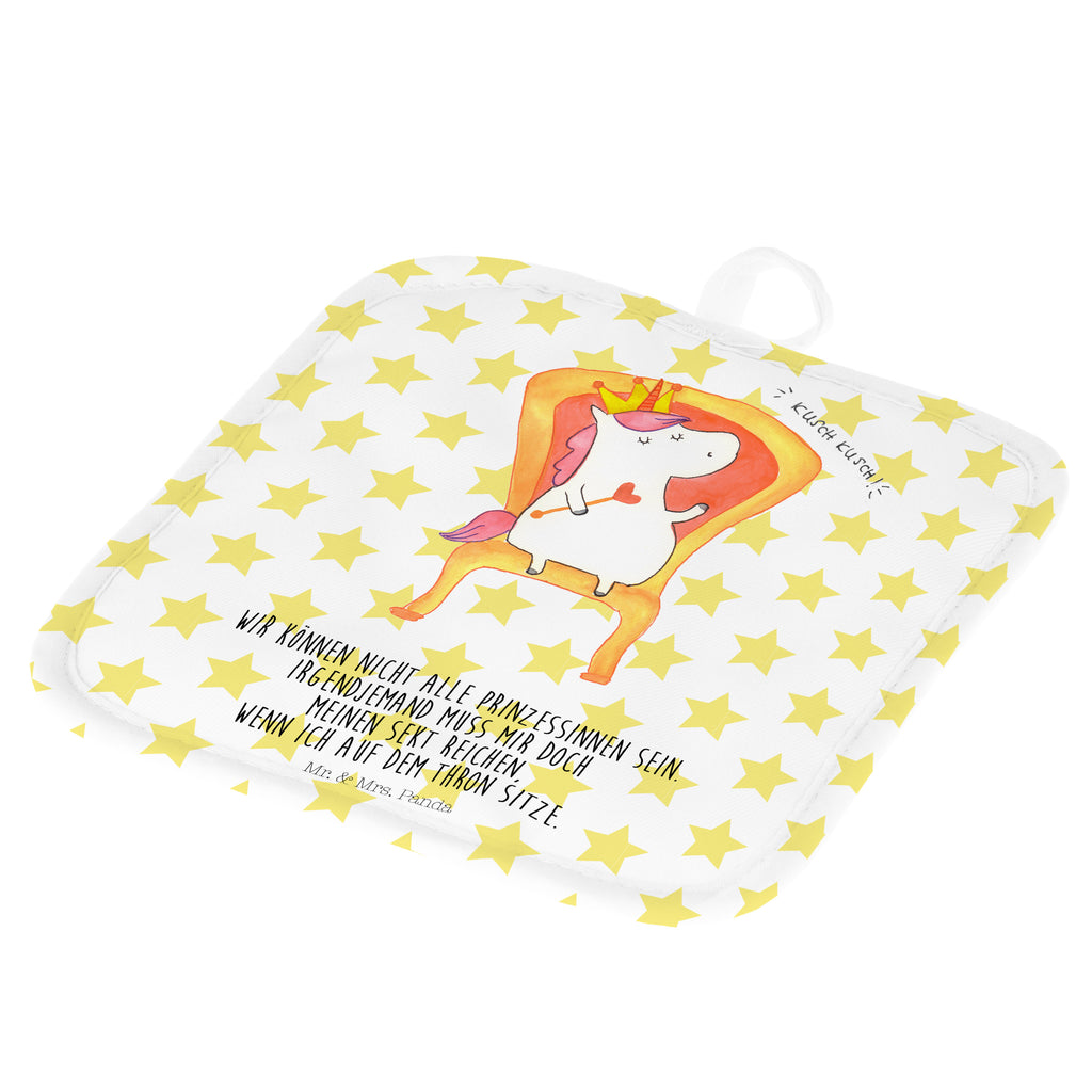 2er Set Topflappen  Einhorn König Topflappen, Topfuntersetzer, Ofenhandschuh, Topflappen Set, Topflappen lustig, Topflappen mit Spruch, Einhorn, Einhörner, Einhorn Deko, Pegasus, Unicorn, König, Präsident, Bundeskanzler, Herrscher, Kaiser, Prinzessin, Krone