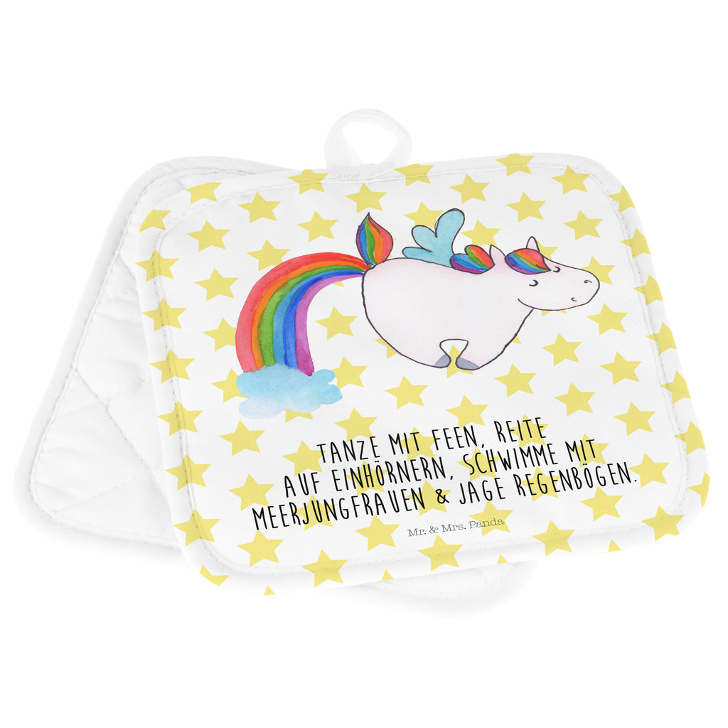2er Set Topflappen  Einhorn Pegasus Topflappen, Topfuntersetzer, Ofenhandschuh, Topflappen Set, Topflappen lustig, Topflappen mit Spruch, Einhorn, Einhörner, Einhorn Deko, Pegasus, Unicorn, Regenbogen, Spielen, Realität, Glitzer, Erwachsenwerden