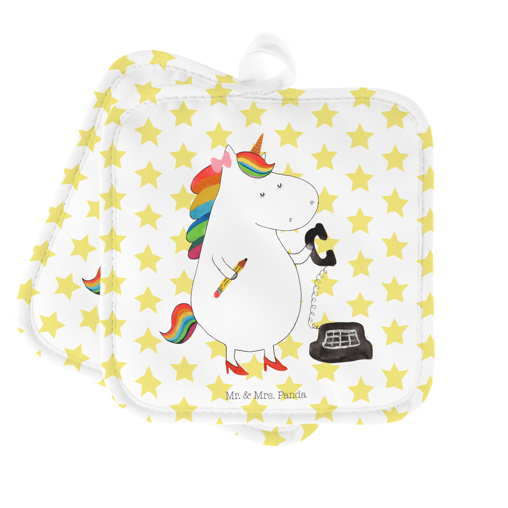 2er Set Topflappen  Einhorn Sekretärin Topflappen, Topfuntersetzer, Ofenhandschuh, Topflappen Set, Topflappen lustig, Topflappen mit Spruch, Einhorn, Einhörner, Einhorn Deko, Pegasus, Unicorn, Sekretärin, Büro, Rechtsanwältin, Rechtsanwaltsgehilfin, Steuerbüro, Steuerkanzlei, Bürokraft, Bürohilfe