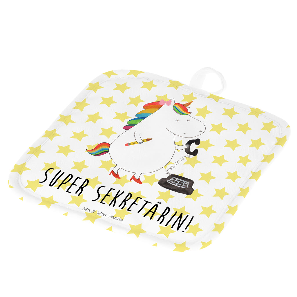 2er Set Topflappen  Einhorn Sekretärin Topflappen, Topfuntersetzer, Ofenhandschuh, Topflappen Set, Topflappen lustig, Topflappen mit Spruch, Einhorn, Einhörner, Einhorn Deko, Pegasus, Unicorn, Sekretärin, Büro, Rechtsanwältin, Rechtsanwaltsgehilfin, Steuerbüro, Steuerkanzlei, Bürokraft, Bürohilfe