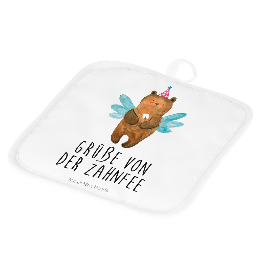 2er Set Topflappen  Zahnfee Bär Topflappen, Topfuntersetzer, Ofenhandschuh, Topflappen Set, Topflappen lustig, Topflappen mit Spruch, Bär, Teddy, Teddybär, Zahnfee, Fee, Milchzahn, Erster Zahn