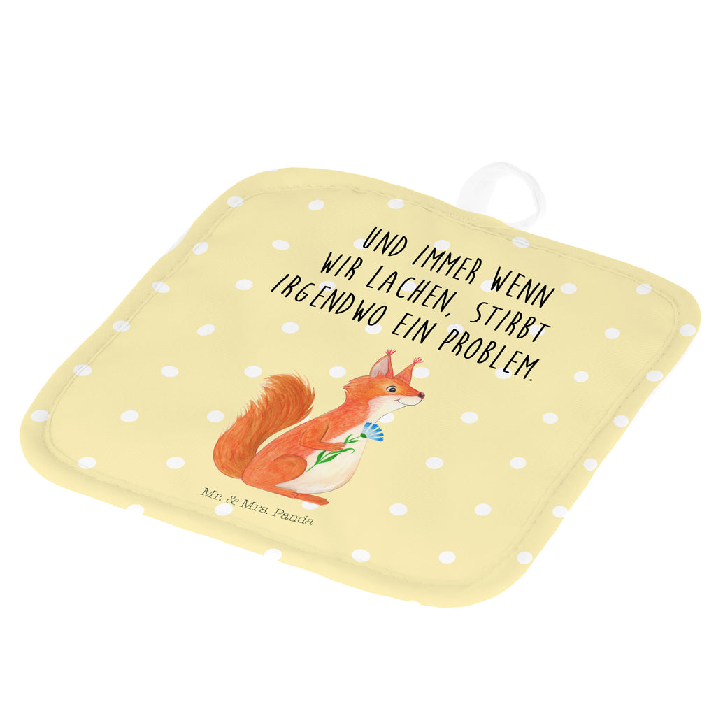 2er Set Topflappen  Eichhörnchen Blume Topflappen, Topfuntersetzer, Ofenhandschuh, Topflappen Set, Topflappen lustig, Topflappen mit Spruch, Tiermotive, Gute Laune, lustige Sprüche, Tiere, Eichhörnchen, Eichhorn, Spruch positiv, Lachen, Spaß, Motivation Sprüche, Motivation Bilder, glücklich Spruch, Spruch Deko